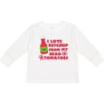 thumbnail image 3 of Inktastic I Love Ketchup from My Head Tomatoes Boys or Girls Long Sleeve Toddler T-Shirt, 3 of 5