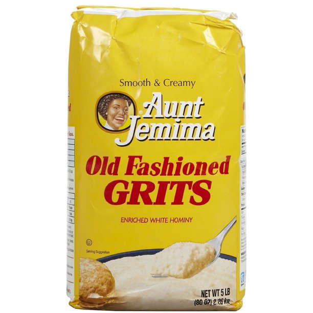 8 PACKS Quaker Grits Aunt Jemima Old Fashioned Bag 80 oz