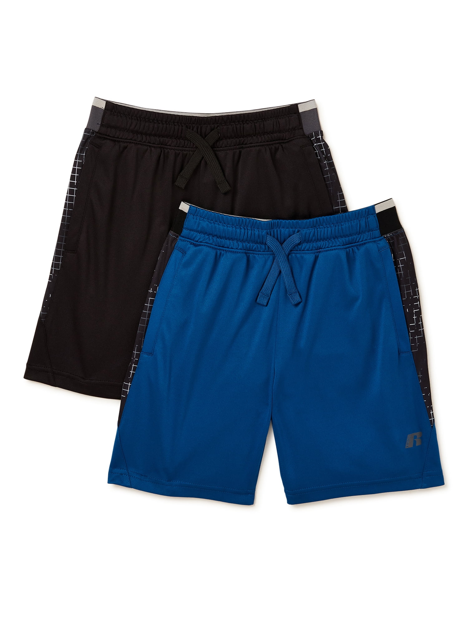 Details about   Boys shorts Russell shorts Clothing Athletic shorts Black yellow scramble 4/5,4T 