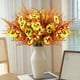 thumbnail image 5 of Ramas artificiales de hojas de arce - 4 piezas de decoración otoñal con hojas de arce persa para centros de mesa de Halloween y Acción de Gracias, 5 of 6