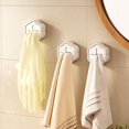 thumbnail image 3 of 4 Pcs Tea Towel Hook, Kitchen Tea Towel Hook, Adhesive Tea Towel Hook, Tea Towel Holder, Tea Towel Clip, Simple And Elegant Design, 3 of 5