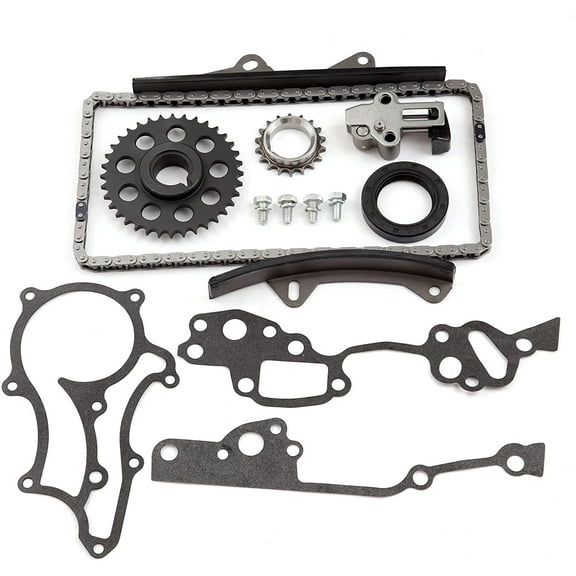 SCITOO Timing Chain Kit fits for 1985-1995 for Toyota 4Runner Pickup Celica 2.4L