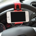 thumbnail image 1 of New Car Steering wheel Universal Mount Holder Stand for Cell Phone GPS, 1 of 4