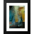 thumbnail image 2 of Ole Kandelin 18x24 Black Modern Framed Museum Art Print Titled - Two Apostles (1943), 2 of 5