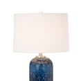 thumbnail image 6 of Lux Lighting Stunning Blue Glass Table Lamps (Set of 2) 3-Way Switch, 6 of 8