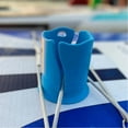 thumbnail image 3 of Paddle Board Cup Holder, TPR Appropriate Elasticity Blue Kayak Cup Holder  For Paddleboard, 3 of 8