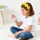 thumbnail image 4 of Walkie-talkies para niños, 2 unidades con pantalla, recargables, para edades de 3 a 12 años, con cambiador de voz y videochat real, de largo alcance, para niños, 4 of 5