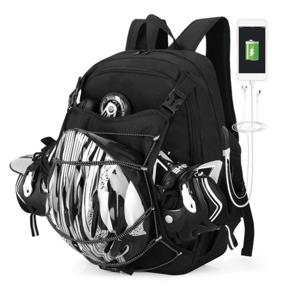Ultralight Skates Backpack Roller Inline Skating Shoes Holder Carrier Bag 