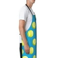 thumbnail image 3 of Picia Ball Tennis Waterproof Apron for Unisex Adult - Adjustable Bib Apron with Pockets, Ideal for Cooking, Gardening, Painting, and Household Chores, 3 of 9