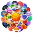 thumbnail image 4 of Pegatinas Space Universe Planet de vinilo impermeables, 50 unidades, 4 of 4