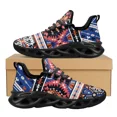 thumbnail image 1 of Zapatos de mujer, zapatillas deportivas clásicas de moda estilo tribal, antideslizantes, personalizadas, planas, para correr, diseño personalizado, tenis femeninos, 1 of 6