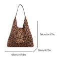 thumbnail image 4 of Bolso Hombro Retro Hobo Elegante para Mujer Gran Capacidad, 4 of 9
