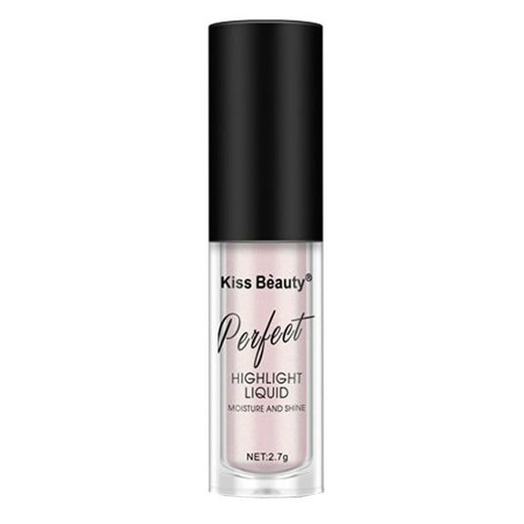 Liquid Highlighting Makeup, Blush Lipstick Eyeshadow Highlighter, Brighten Face Three Dimensional Shimmering Makeup Liquid 3.5ml
