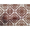 thumbnail image 5 of oneOone Cotton Cambric Brown Fabric Mosaic Quilting Supplies Print Sewing Fabric By The Yard 56 Inch Wide, 5 of 6