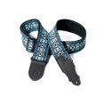 thumbnail image 1 of Franklin Strap 2 Pouces Sangle de Guitare Rétro Folk (Bleu/violet), 1 of 3