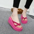 thumbnail image 5 of Raindrops House Sandals Slipper Rosy Pu Foam Lightweight Anti-slip for Women Indoor 1 Pair Size 40, 5 of 8