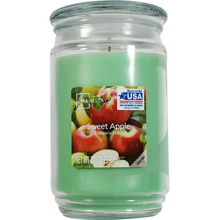 - Mainstays Sweet Apple Candle, 20 oz