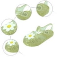 thumbnail image 6 of Gubotare Toddler Jelly Shoes Princess Costume Jelly Heels Cosplay Birthday Party Sandals for Little Girls Size 10 (Gold,Toddler 10), 6 of 6