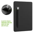 thumbnail image 5 of Cellet Stylus Pen Pencil Holder Elastic Pocket Sleeve 3M Adhesive Sticky Back Compatible with Apple iPad, iPad Mini, iPad Air, iPad Pro, Tablets and More – 2-Pack, 5 of 8