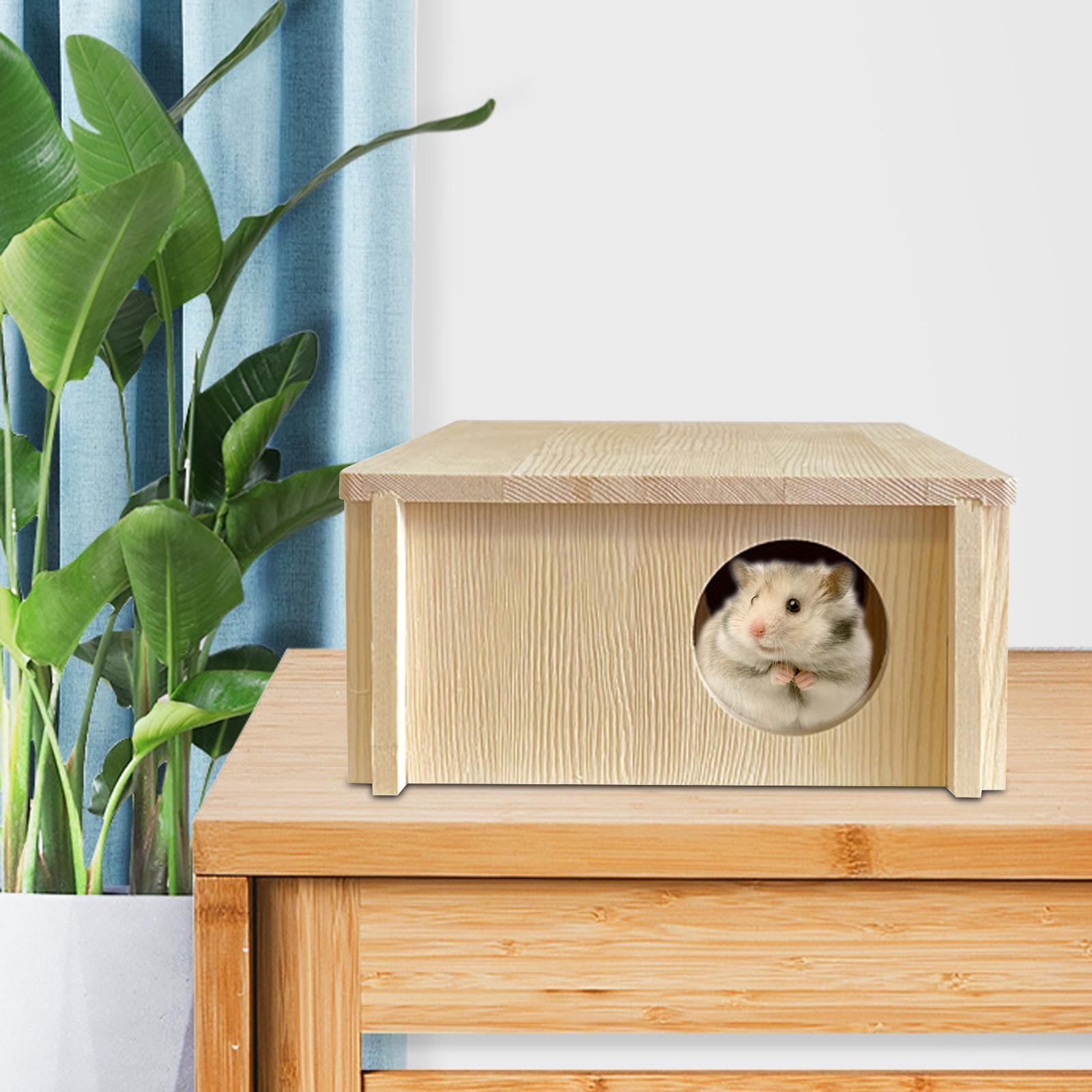 Hamster Mega Fort Castle Wooden House Shelter Hideout Hideaway -  Israel