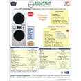 thumbnail image 4 of Equator 110V 1.6 cf Washer w/ Pet Cycle & 110V 3.5cf Compact Short Dryer, 4 of 13