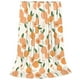 thumbnail image 2 of Fotbe Peaches Manta de Franela Acolchonada con Estampado, Súper Suave y Esponjosa, Extra Grande para Sofá, Cama, Uso Todo el Año-60"x50", 2 of 7