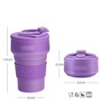 thumbnail image 3 of Taza de café plegable portátil WEIHJMXG Silicona 350 ml 4 piezas, 3 of 5