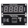 thumbnail image 1 of LAFGUR 4 Digit Display Module,0.56in LED Display Module 4 Digit 7 Segment Digital Tube Clock Module With Pin Header 5V,Digital Tube Module, 1 of 8