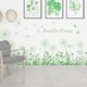 thumbnail image 5 of Un conjunto de pegatinas de pared de diente de león verde, pegatina de pared, decoración de pared para dormitorio, sala de estar, oficina JAMW Sencillez, 5 of 5