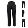 thumbnail image 1 of Styesk Men's Pants Men's Gothic Pants Medieval Steampunk Retro Stage Performance Style Slim Button Trousers, 1 of 8