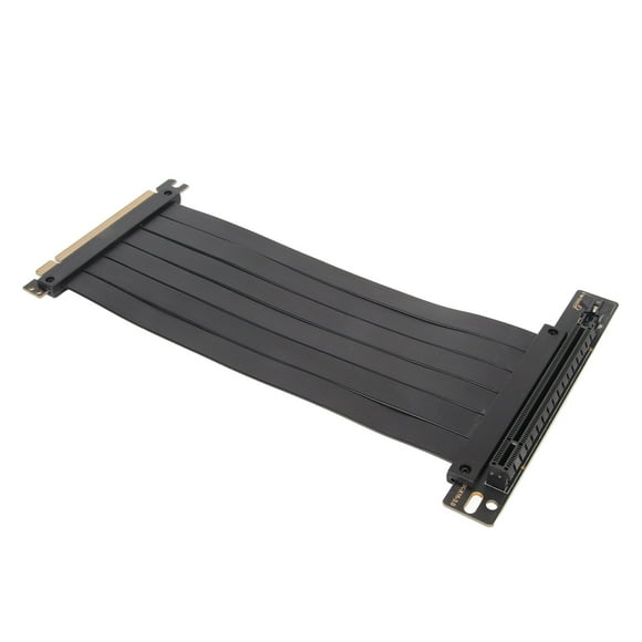 Cable Elevador PCIE 3.0 X16, Blindaje De Interferencias Electromagnéticas Cable De Extensión De Tarjeta Gráfica Flexible Alta Velocidad 90 Grados Fácil Instalación Para PC