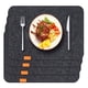 thumbnail image 5 of Juego De Manteles Individuales De Fieltro De 8 Piezas Con Posavasos Y Bolsas Para Utensilios, Tapete De Mesa Resistente Al Calor Para Proteger La Mesa De Comedor, Tapetes, 5 of 8