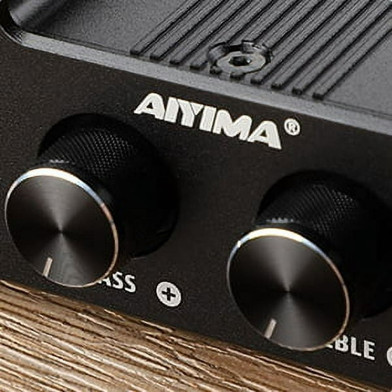 AIYIMA A08 Pro 300Wx2 Amplifier Audio TPA3255 Bluetooth 5.0 Power Amplifier  Stereo Speaker Home Amplificador VU Meter Amp