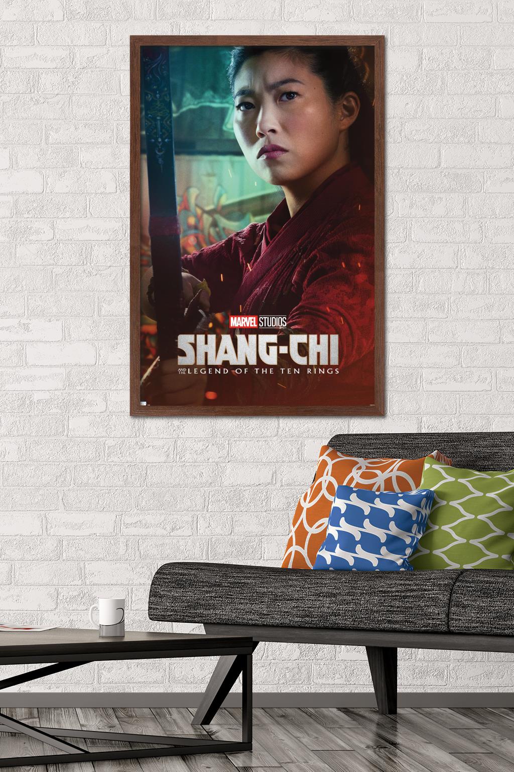 Marvel Shang-Chi and the Legend of the Ten Rings - Katy One Sheet Wall Poster, 22.375" x 34", Framed