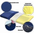 thumbnail image 2 of Lumbar Pillow Wedge Pillow Orthopedic Sleeping Pillow Lumbar Support Bed Memory Foam Pillow For Sciatica Pregnancy Neck Or Leg Pain, 24x60cm, 2 of 5