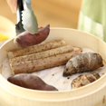thumbnail image 3 of MineSign 100 Count Perforated Parchment Paper Bamboo Steamer Liners for 10 inch Air Fryer Parchment Paper, 3 of 5