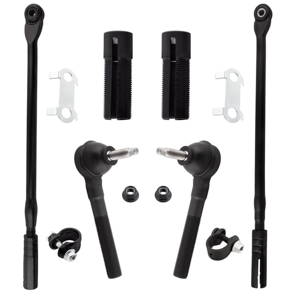 BOXI (Set of 6) Front Inner & Outer Tie Rod End Links Adjustment Sleeves Fit for Chrysler 300M LHS Concorde Intrepid 1998-2004 / for Dodge Intrepid 1998-2004 | Replace ES3529 ES3531 ES3532 ES3528