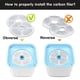 thumbnail image 3 of Filtros de Repuesto para Fuente de Agua de Gato con Carbón Activado Compatibles con Dispensador de B, 3 of 9