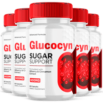 Glucocyn Advanced Formula Sugar Support Capsules Natural Glycogen Supplement 300 Capsules