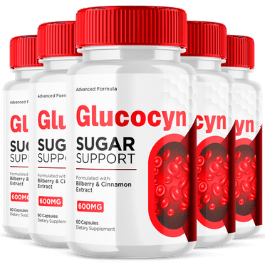 Glucocyn Advanced Formula Sugar Support Capsules Natural Glycogen Supplement 300 Capsules