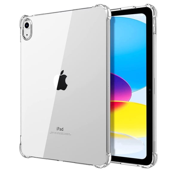 Clear Case for Apple iPad Air 11 inch M4/M3/M2 (2026/2025/2024), Four-Corner Airbag Protection, Soft TPU Cover