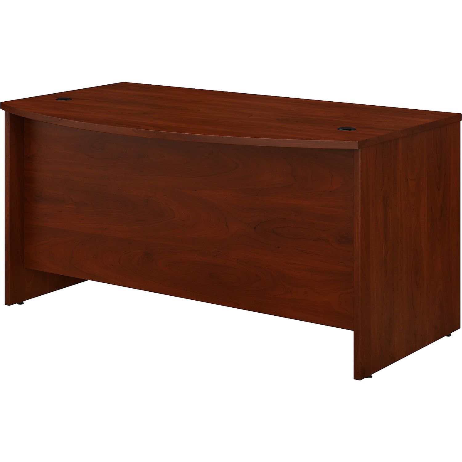 Bush Furniture Studio C 60" Bow Front Desk Hansen Cherry SCD160HC