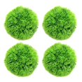thumbnail image 1 of Bola De Algas Marinas Verdes Plantas De Adorno De Malezas De Agua Artificiales Para La Decoración Del Acuario Del Tanque De Peces 4 Uds, 1 of 6