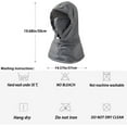 thumbnail image 6 of Women's UV Protection Balaclava Hat with Neck Guard & Face Mask for Cycling, Travel & Outdoor Activities, 6 of 7