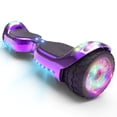 thumbnail image 1 of HOVERSTAR Hoverboard, LBW16 Chrome Color All Terrain Wide Tire, Electric Skateboard Tire with LED Light and Wireless Bluetooth Music Speaker HOVERSTAR LBW16, 1 of 7