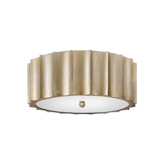Hinkley Lighting - Gia - 4 Light Large Flush Mount In Modern and Glam Style-9