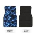 thumbnail image 2 of Balery Blue Lightning Juego de 4 Alfombrillas para Auto, Revestimientos de Caucho Resistente, Diseño Antideslizante, 2 of 7