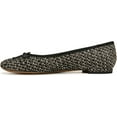 thumbnail image 2 of Franco Sarto Women's Abigail Ballet Flat Black/Beige Multi Leather 6.5M, 2 of 5