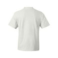 thumbnail image 6 of Hanes 5180 Beefy-T Unisex Heavyweight Cotton Short Sleeve T-Shirt-White-2XL-5 Pack, 6 of 6