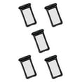 thumbnail image 1 of Youkk Waterproof Phone Case Universal Safe Underwater Cover Leakproof Water Sport Cellphone Dry Bag Protection Accessory Black 5Set, 1 of 6